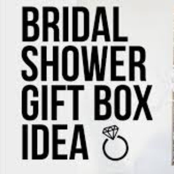 Bridal Shower Gift Box-Custom #-Twilly, 2 Bracelets, Scarf, 6 Pairs of Earrings - Picture 1 of 2